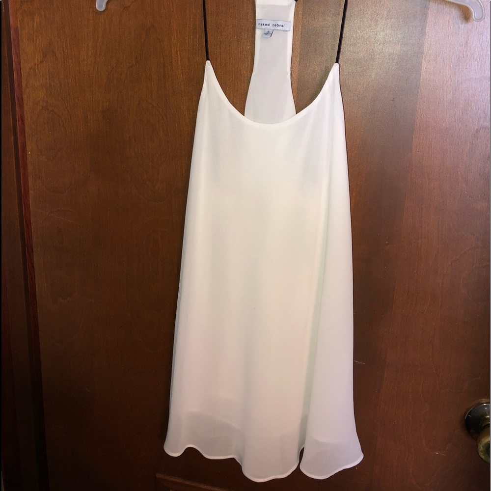 Naked Zebra Size Small Tank Top